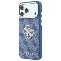 Калъф Guess Hardcase 4G Big Strass Logo (GUHCP18X6P4DSMLB) - iPhone 18 Pro Max / iPhone 17 Pro Max - Син