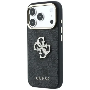Калъф Guess Hardcase 4G Big Strass Logo (GUHCP18X6P4DSMLK) - iPhone 18 Pro Max / iPhone 17 Pro Max - Черен