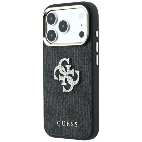 Калъф Guess Hardcase 4G Big Strass Logo (GUHCP18X6P4DSMLK) - iPhone 18 Pro Max / iPhone 17 Pro Max - Черен