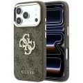 Калъф Guess Hardcase 4G Big Strass Logo (GUHCP18X6P4DSMLW) - iPhone 18 Pro Max / iPhone 17 Pro Max - Кафяв