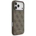 Калъф Guess Hardcase 4G Classic Logo (GUHCP18LG4GFBR) - iPhone 18 Pro - Кафяв
