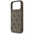 Калъф Guess Hardcase 4G Classic Logo (GUHCP18LG4GFBR) - iPhone 18 Pro - Кафяв