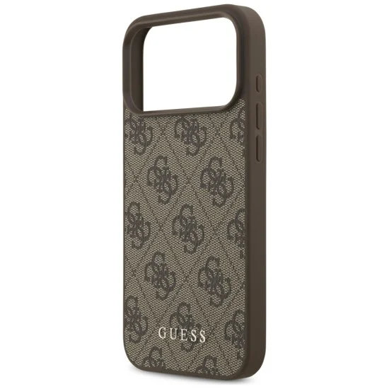 Калъф Guess Hardcase 4G Classic Logo (GUHCP18LG4GFBR) - iPhone 18 Pro - Кафяв