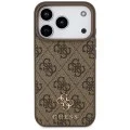 Калъф Guess Hardcase 4G Small & Classic MagSafe (GUHMP18LP4SM4MW) - iPhone 18 Pro / iPhone 17 Pro - Кафяв
