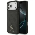 Калъф Guess Hardcase 4G Small & Classic MagSafe (GUHMP18XP4SM4MK) - iPhone 18 Pro Max / iPhone 17 Pro Max - Черен