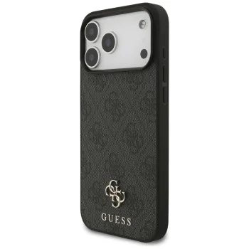 Калъф Guess Hardcase 4G Small & Classic MagSafe (GUHMP18XP4SM4MK) - iPhone 18 Pro Max / iPhone 17 Pro Max - Черен