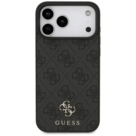 Калъф Guess Hardcase 4G Small & Classic MagSafe (GUHMP18XP4SM4MK) - iPhone 18 Pro Max / iPhone 17 Pro Max - Черен