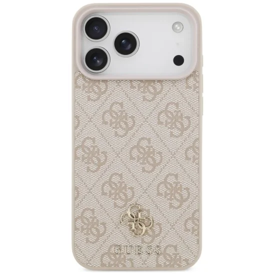 Калъф Guess Hardcase 4G Small & Classic MagSafe (GUHMP18XP4SM4MP) - iPhone 18 Pro Max / iPhone 17 Pro Max - Розов