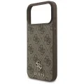 Калъф Guess Hardcase 4G Small & Classic MagSafe (GUHMP18XP4SM4MW) - iPhone 18 Pro Max / iPhone 17 Pro Max - Кафяв