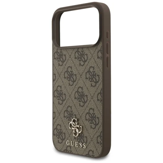 Калъф Guess Hardcase 4G Small & Classic MagSafe (GUHMP18XP4SM4MW) - iPhone 18 Pro Max / iPhone 17 Pro Max - Кафяв