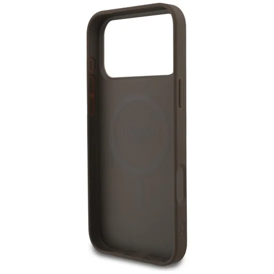Калъф Guess Hardcase 4G Small & Classic MagSafe (GUHMP18XP4SM4MW) - iPhone 18 Pro Max / iPhone 17 Pro Max - Кафяв