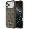 Калъф Guess Hardcase 4G Small & Classic MagSafe (GUHMP18XP4SM4MW) - iPhone 18 Pro Max / iPhone 17 Pro Max - Кафяв