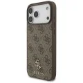 Калъф Guess Hardcase 4G Small & Classic MagSafe (GUHMP18XP4SM4MW) - iPhone 18 Pro Max / iPhone 17 Pro Max - Кафяв