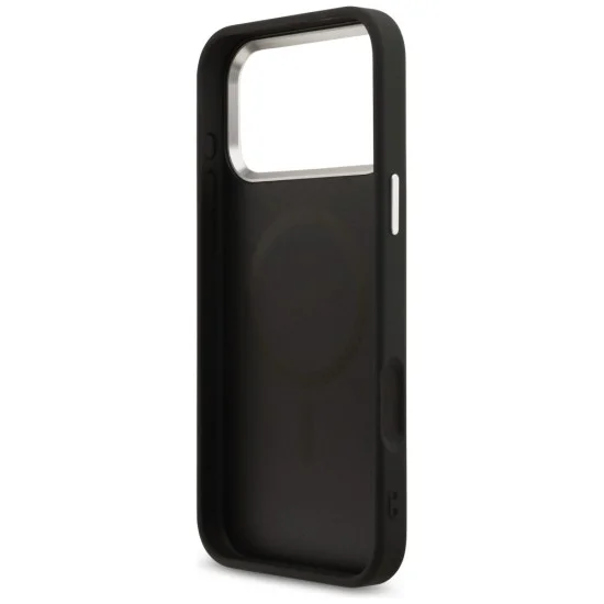 Калъф Guess Hardcase 4G Triangle Logo MagSafe (GUHMP18XP4TSRCMK) - iPhone 18 Pro Max / iPhone 17 Pro Max - Черен