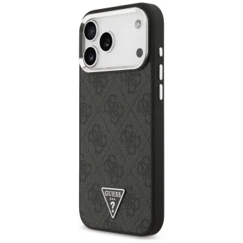 Калъф Guess Hardcase 4G Triangle Logo MagSafe (GUHMP18XP4TSRCMK) - iPhone 18 Pro Max / iPhone 17 Pro Max - Черен