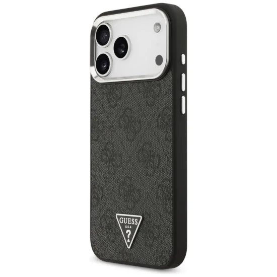 Калъф Guess Hardcase 4G Triangle Logo MagSafe (GUHMP18XP4TSRCMK) - iPhone 18 Pro Max / iPhone 17 Pro Max - Черен