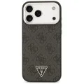 Калъф Guess Hardcase 4G Triangle Logo MagSafe (GUHMP18XP4TSRCMK) - iPhone 18 Pro Max / iPhone 17 Pro Max - Черен