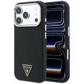 Калъф Guess Kevlar Triangle Logo MagSafe (GUHMP18L6PWKSGTK) - iPhone 18 Pro / iPhone 17 Pro - Черен