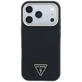 Калъф Guess Kevlar Triangle Logo MagSafe (GUHMP18L6PWKSGTK) - iPhone 18 Pro / iPhone 17 Pro - Черен