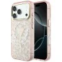 Калъф Guess Leopard Glitter Triangle Logo MagSafe (GUHMP18XHLEGTGLP) - iPhone 18 Pro Max / iPhone 17 Pro Max - Розов