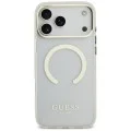 Калъф Guess Metal Outline MagSafe (GUHMP18XHTRMD) - iPhone 18 Pro Max / iPhone 17 Pro Max - Златист