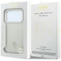 Guess - Peony 4G Small Logo MagSafe (GUHMP18L6PGS4NPE) - iPhone 18 Pro / iPhone 17 Pro - Beige