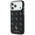 Guess - Peony 4G Small Logo MagSafe (GUHMP18L6PGS4NPK) - iPhone 18 Pro / iPhone 17 Pro - Black