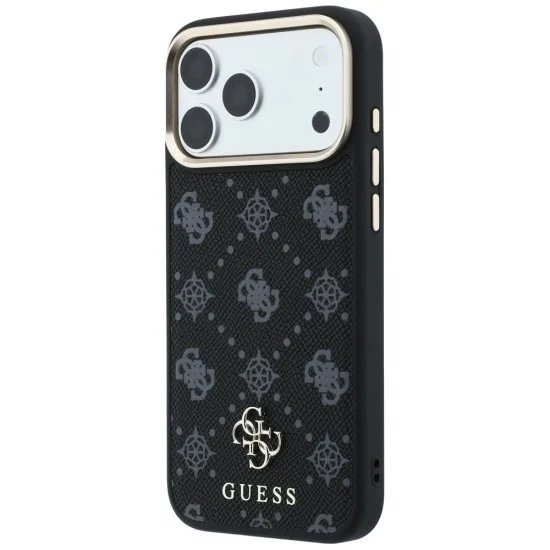 Guess - Peony 4G Small Logo MagSafe (GUHMP18L6PGS4NPK) - iPhone 18 Pro / iPhone 17 Pro - Black