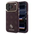 Guess - Peony 4G Small Logo MagSafe (GUHMP18L6PGS4NPU) - iPhone 18 Pro / iPhone 17 Pro - Burgundy