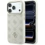 Калъф Guess - Peony 4G Small Logo MagSafe (GUHMP18X6PGS4NPE) - iPhone 18 Pro Max / iPhone 17 Pro Max - Бежов