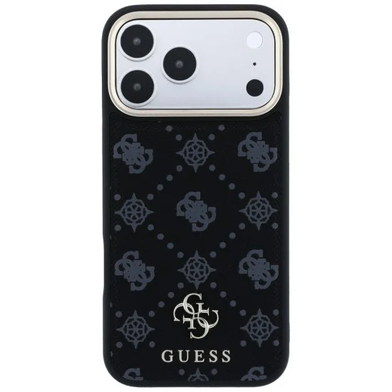 Guess - Peony 4G Small Logo MagSafe (GUHMP18X6PGS4NPK) - iPhone 18 Pro Max / iPhone 17 Pro Max - Black
