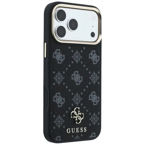 Guess - Peony 4G Small Logo MagSafe (GUHMP18X6PGS4NPK) - iPhone 18 Pro Max / iPhone 17 Pro Max - Black