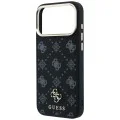 Guess - Peony 4G Small Logo MagSafe (GUHMP18X6PGS4NPK) - iPhone 18 Pro Max / iPhone 17 Pro Max - Black