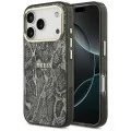 Калъф Guess Python Pattern MagSafe (GUHMP18LHIMPYGK) - iPhone 18 Pro / iPhone 17 Pro - Черен