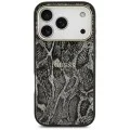 Калъф Guess Python Pattern MagSafe (GUHMP18LHIMPYGK) - iPhone 18 Pro / iPhone 17 Pro - Черен