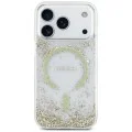 Guess - Resin Bottom Glitter MagSafe (GUHMP18LRGRGED) - iPhone 18 Pro / iPhone 17 Pro - Gold