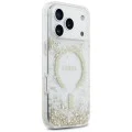 Guess - Resin Bottom Glitter MagSafe (GUHMP18LRGRGED) - iPhone 18 Pro / iPhone 17 Pro - Gold