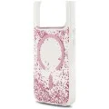 Guess - Resin Bottom Glitter MagSafe (GUHMP18LRGRGEP) - iPhone 18 Pro / iPhone 17 Pro - Pink
