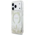 Guess - Resin Bottom Glitter MagSafe (GUHMP18XRGRGED) - iPhone 18 Pro Max / iPhone 17 Pro Max - Gold