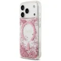 Guess - Resin Bottom Glitter MagSafe (GUHMP18XRGRGEP) - iPhone 18 Pro Max / iPhone 17 Pro Max - Pink