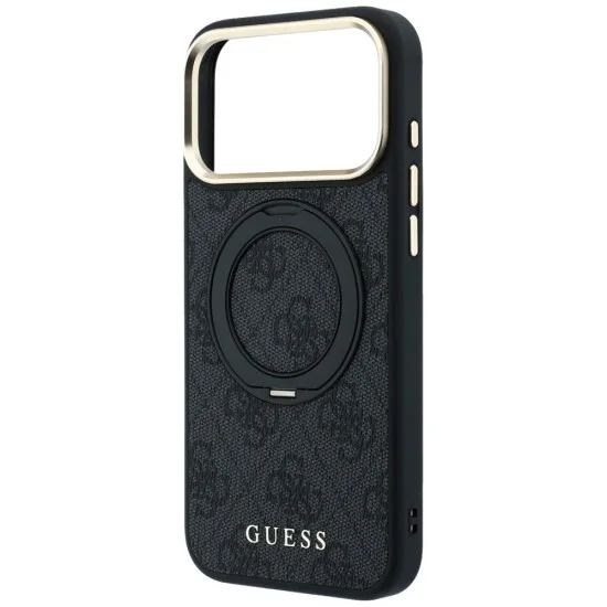 Guess - Ring Stand Classic Logo MagSafe (GUHMP18L6PS4RSCLK) - iPhone 18 Pro / iPhone 17 Pro - Black