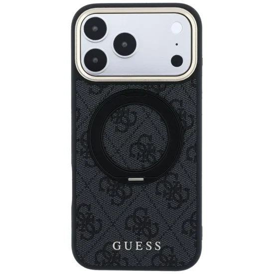 Guess - Ring Stand Classic Logo MagSafe (GUHMP18X6PS4RSCLK) - iPhone 18 Pro Max / iPhone 17 Pro Max - Black