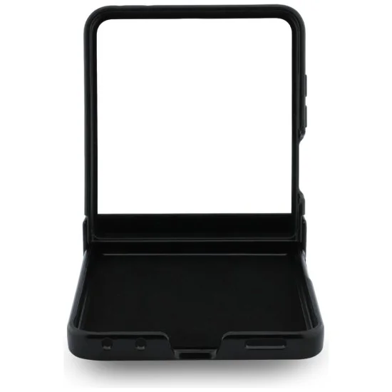 Калъф Guess Ring Stand Grained Classic Logo MagSafe (GUHMZF86PSGRSCLE) - Samsung Galaxy Z Flip8 - Бежов