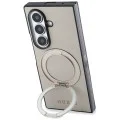 Калъф Guess Ring Stand Grained Classic Logo MagSafe (GUHMZFD86PSGRSCLE) - Samsung Galaxy Z Fold8 Ultra - Бежов