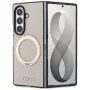 Калъф Guess Ring Stand Grained Classic Logo MagSafe (GUHMZFD86PSGRSCLE) - Samsung Galaxy Z Fold8 Ultra - Бежов