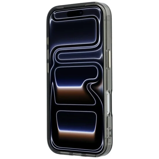 Калъф Guess Ring Stand Script Metal Logo MagSafe (GUHMP18L6HCCMSK) - iPhone 18 Pro / iPhone 17 Pro - Черен
