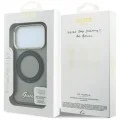 Калъф Guess Ring Stand Script Metal Logo MagSafe (GUHMP18X6HCCMSK) - iPhone 18 Pro Max / iPhone 17 Pro Max - Черен
