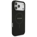 Калъф Guess Saffiano MagSafe (GUHMP18XPSAHMCK) - iPhone 18 Pro Max / iPhone 17 Pro Max - Черен