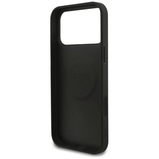 Калъф Guess Saffiano MagSafe (GUHMP18XPSAHMCK) - iPhone 18 Pro Max / iPhone 17 Pro Max - Черен