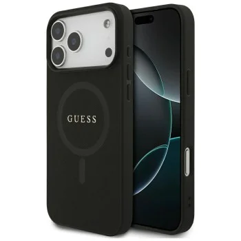 Калъф Guess Saffiano MagSafe (GUHMP18XPSAHMCK) - iPhone 18 Pro Max / iPhone 17 Pro Max - Черен
